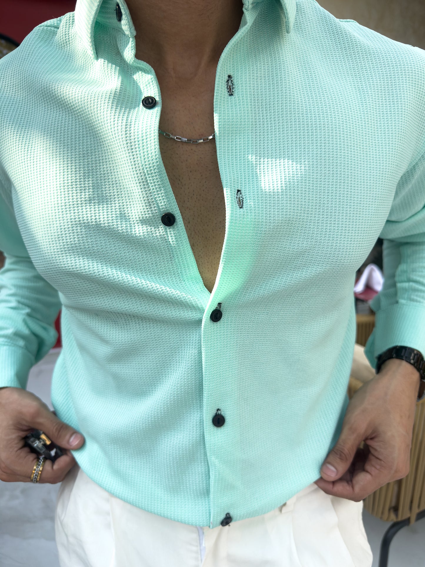 Mint Green shirt