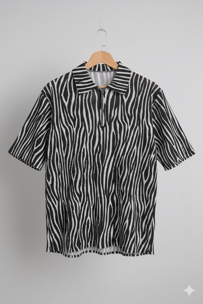 Zebra Lines Polo