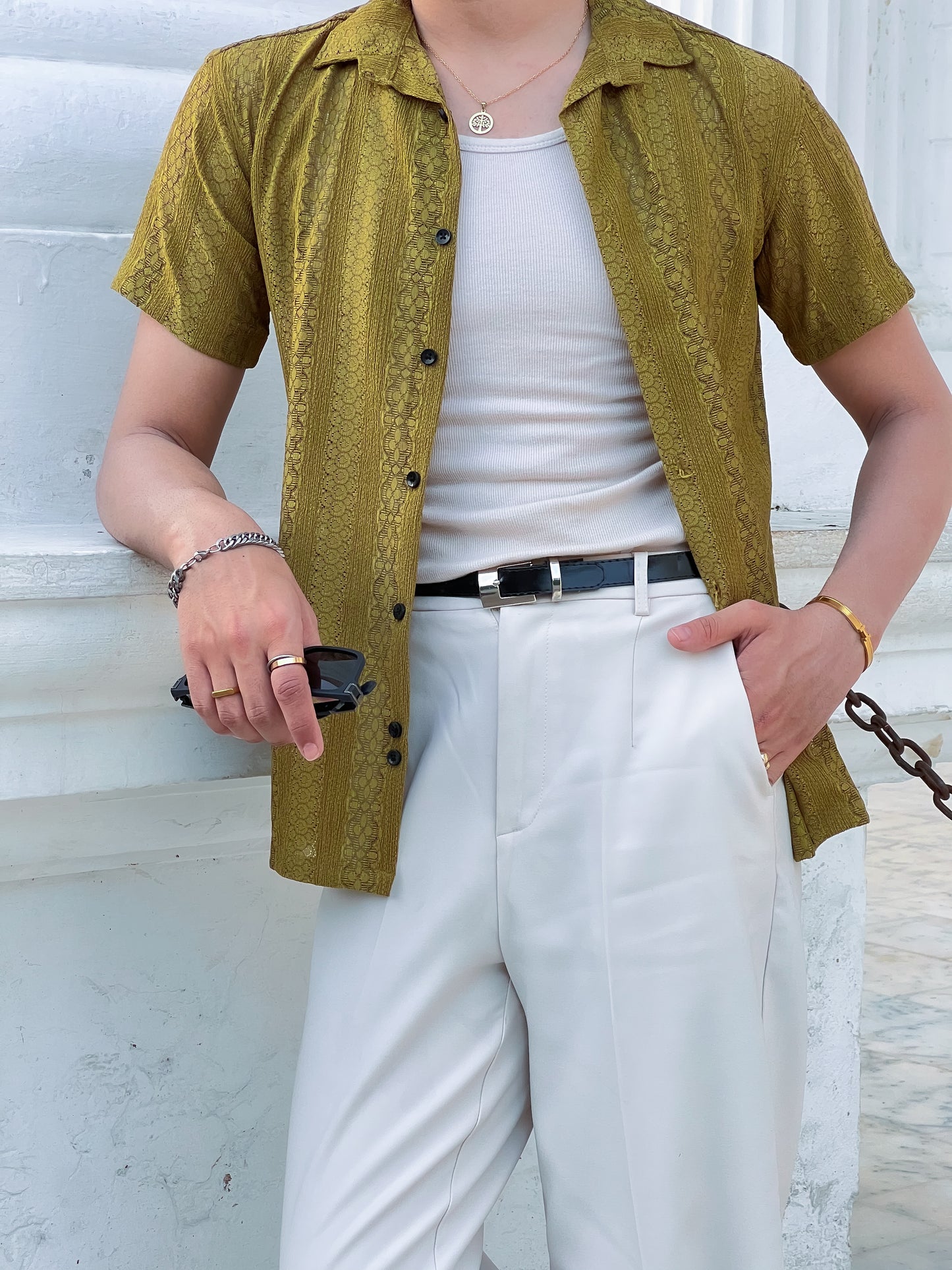 Olive Thread Shirt
