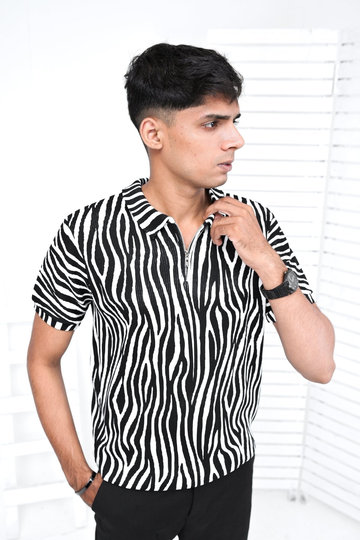 Zebra Lines Polo