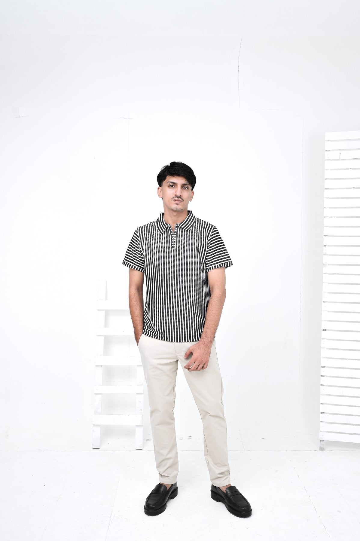 Vertical Maze Polo - Wear Zayra