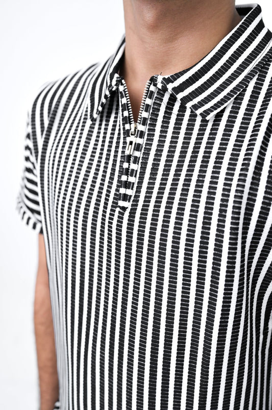 Vertical Maze Polo - Wear Zayra