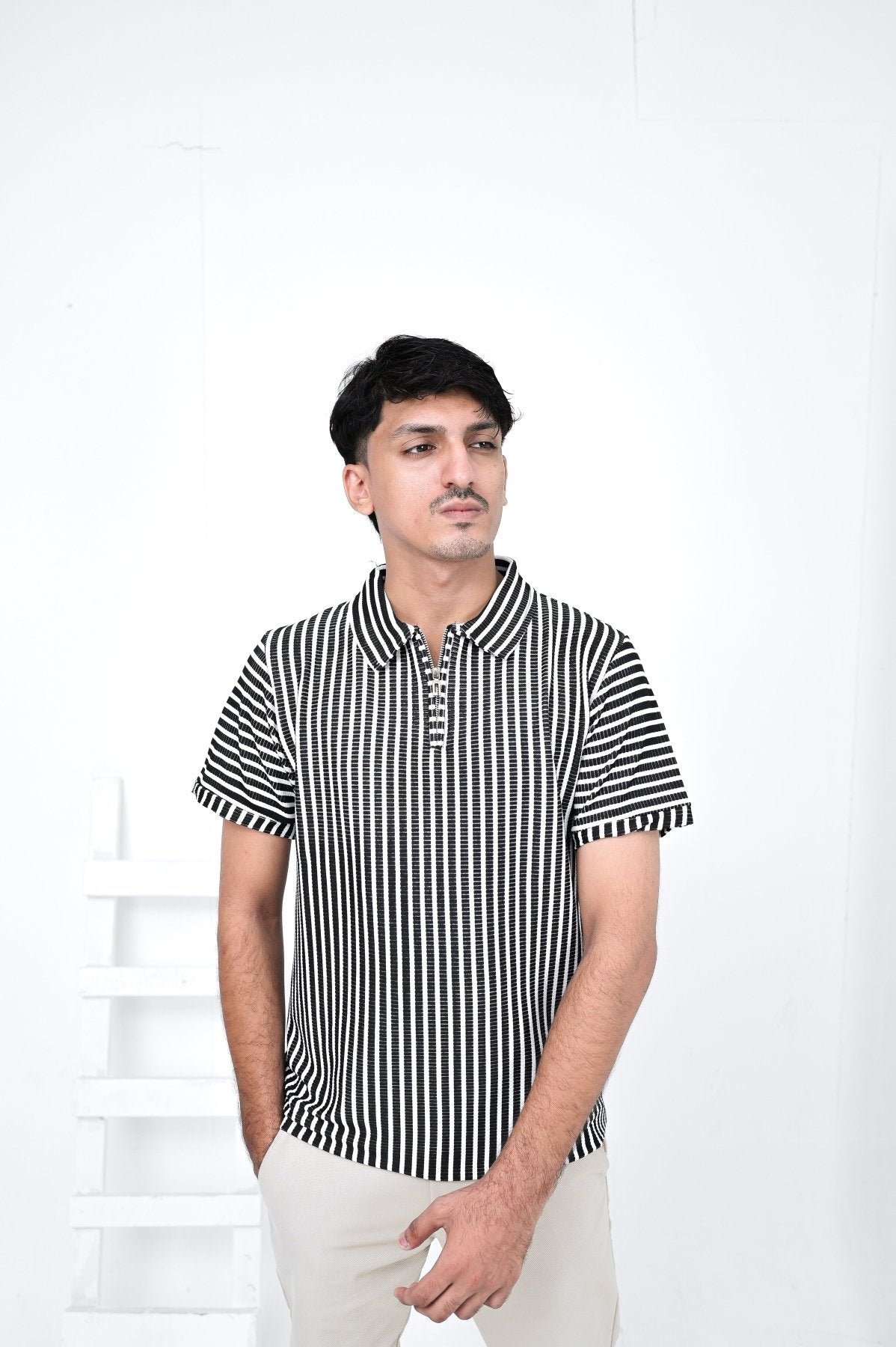 Vertical Maze Polo - Wear Zayra